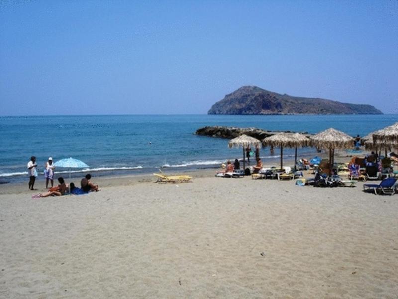 Margarita Beach Hotel Agia Marina Dış mekan fotoğraf